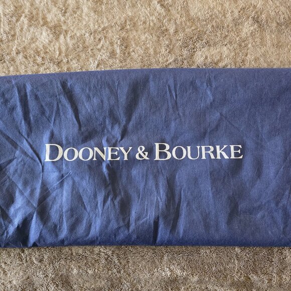 Dooney & Bourke Maddie Violet Quartz Shoulder Bag Saffiano Canvas Leather NWT - Picture 7 of 16